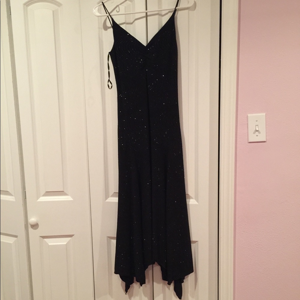 Black Shimmer Dress
